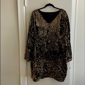 🎉Gold sequins shift dress - Party Dress🎉